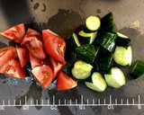 トマトときゅうりの中華和え作り方1写真
