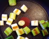玉こんにゃくと白ネギの味噌炒め作り方2写真