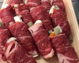 ☆甘辛☆牛肉巻き巻き☆作り方4写真