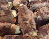☆甘辛☆牛肉巻き巻き☆作り方5写真