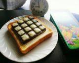 私流チョコチーズトースト作り方3写真