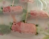 レンジで簡単☆水菜のベーコン巻き作り方10写真