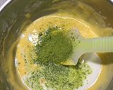 フライパンでふわふわ抹茶ロールケーキ作り方2写真
