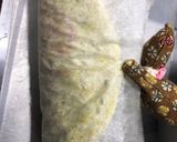 フライパンでふわふわ抹茶ロールケーキ作り方10写真