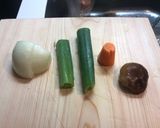 ツナと野菜のお粥作り方2写真