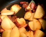 「簡単おつまみ」じゃがいもペペロンチーノ作り方5写真