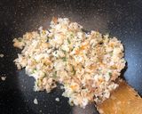 ツナと野菜のお粥作り方6写真