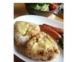 おかかとチーズの簡単焼きおにぎり作り方16写真