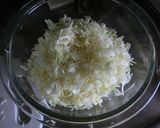 野菜の水切り不要、カットキャベツで餃子作り方1写真