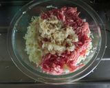 野菜の水切り不要、カットキャベツで餃子作り方2写真