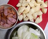 じゃがいもケチャップ☆お弁当作り置きに作り方1写真