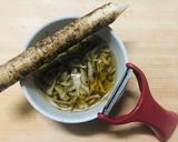 発芽酵素玄米とごぼうのパリパリ煎餅作り方1写真