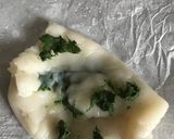 よもぎ巻き餅風作り方6写真