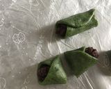 よもぎ巻き餅風作り方10写真