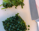 ほうれん草の胡麻和え 離乳食から派生作り方1写真
