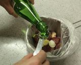 絶品・簡単！レバニラ丼レバー♪作り方5写真