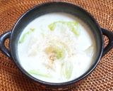 白菜とセロリの中華クリームスープ作り方7写真
