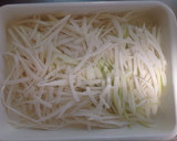 ビタミンCたっぷり！大根の皮のきんぴら作り方1写真