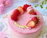 いちごミルクチーズムースケーキ作り方17写真