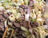 男の15分料理:肉野菜炒め作り方4写真
