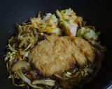 残りの揚げ物☆カツ煮風　覚書作り方3写真