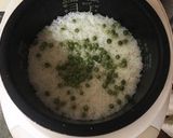 うすいえんどう豆の豆御飯作り方4写真