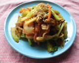 セロリ入り豚キムチ作り方1写真