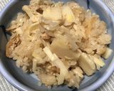 白だしで作るまあまあ美味しいたけのこご飯作り方7写真