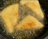簡単サクフワ☆キーマカレーの三角フライ作り方9写真