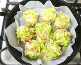 春キャベツに包まれた☆焼売～スキレット～作り方9写真