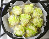 春キャベツに包まれた☆焼売～スキレット～作り方13写真