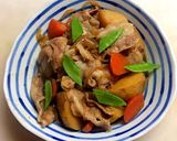 新ジャガで肉じゃが作り方12写真