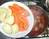 鶏もも肉のトマトスープ♪簡単作り方7写真
