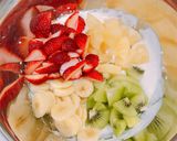 リッチなクリームフルーツヨーグルト♡作り方8写真