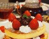 苺どら焼き風♡パンケーキ作り方8写真