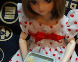リカちゃんサイズ♡三つ葉の揚げ巻ꕤ*.ﾟ作り方3写真