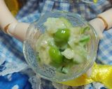 ミニチュア☆スナップエンドウマヨサラꕤ作り方9写真