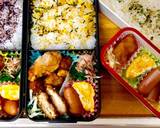 娘お弁当用、硬くない甘くない塩だけ卵焼き作り方6写真