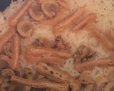 帆立ときざみあげの炊き込み作り方4写真