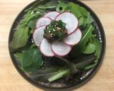 梅と大葉のセルクル玄米サラダ作り方6写真