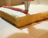 桜の生カステラロールケーキ☆ふわっふわ☆作り方13写真