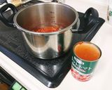 O型さんの圧力鍋でトマト入りカレーライス作り方2写真