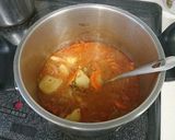 O型さんの圧力鍋でトマト入りカレーライス作り方4写真