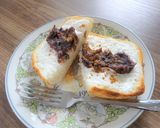 小豆ヨーグルトのトースト作り方5写真