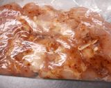 簡単で美味！せせり肉のキムチ焼き♪めっけ作り方3写真