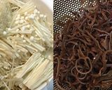 挽き肉と芽キャベツのXO醤炒め作り方1写真
