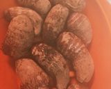 里芋の黄金煮ψ作り方2写真