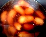 里芋の黄金煮ψ作り方6写真