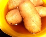 里芋の黄金煮ψ作り方8写真