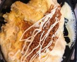 卵焼きにベビースターラーメン入れました。作り方5写真